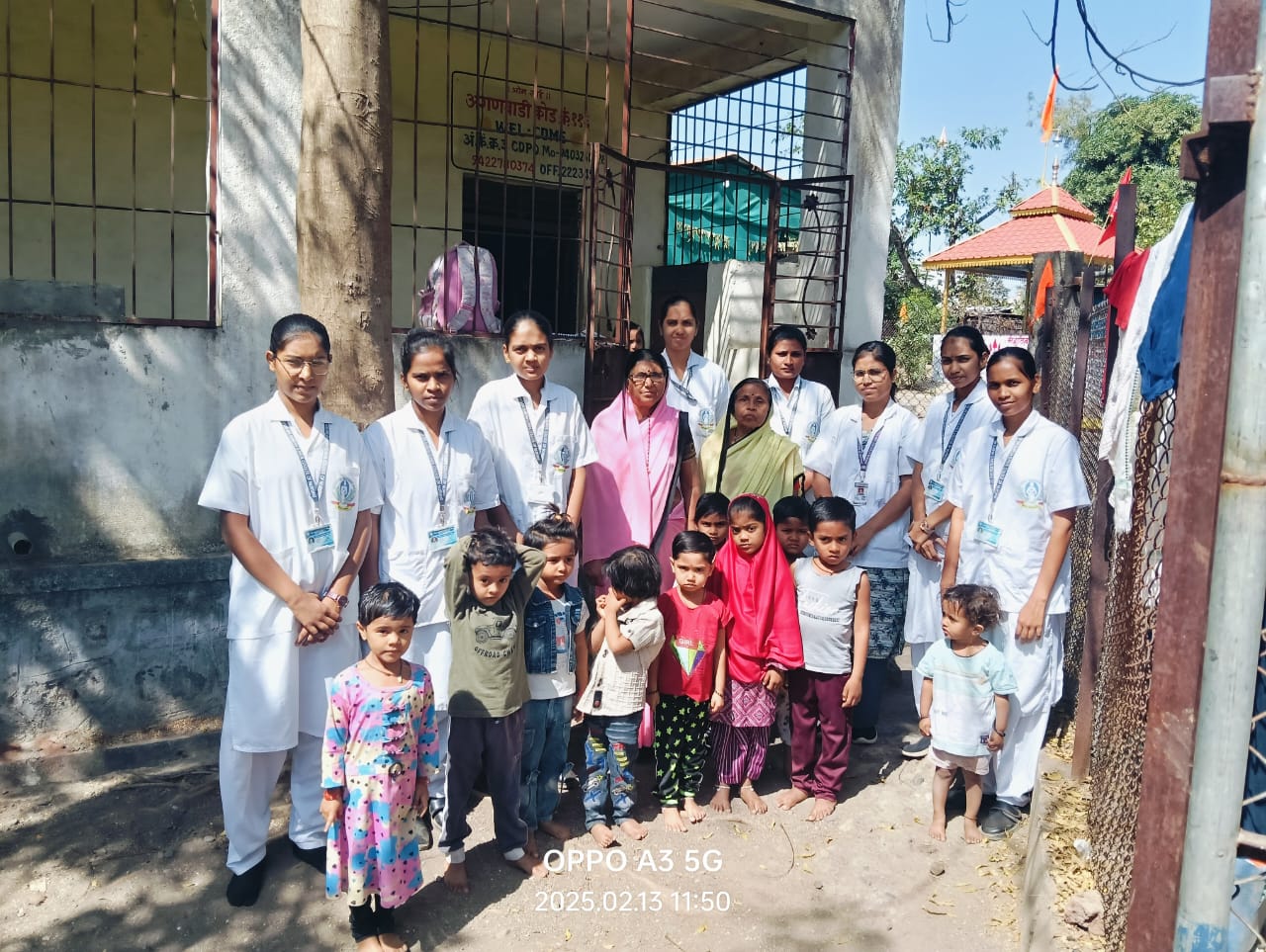 anganwadi visit